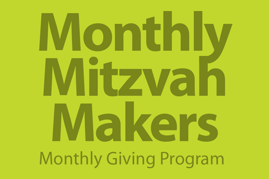 Monthly Mitzvah Makers
